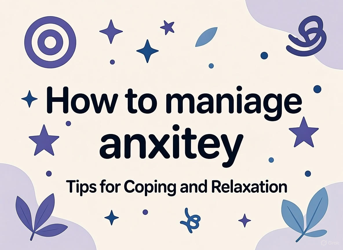 How to Manage Anxiety
